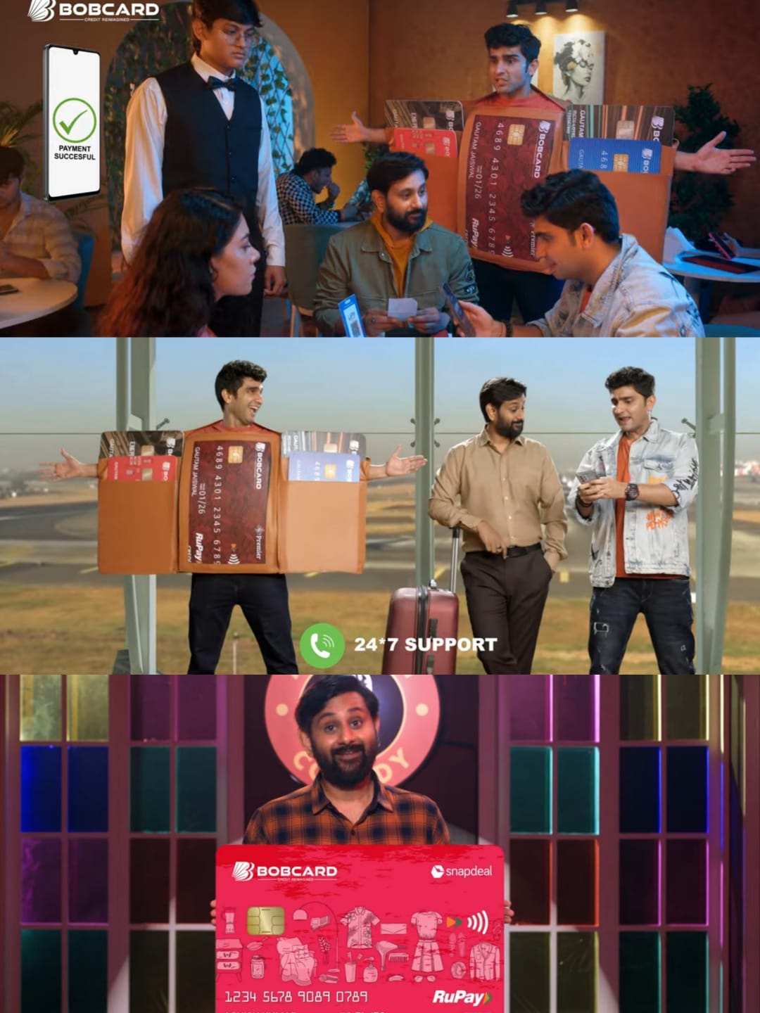 RuPay BOBCARD Commercial Campaign Showcase